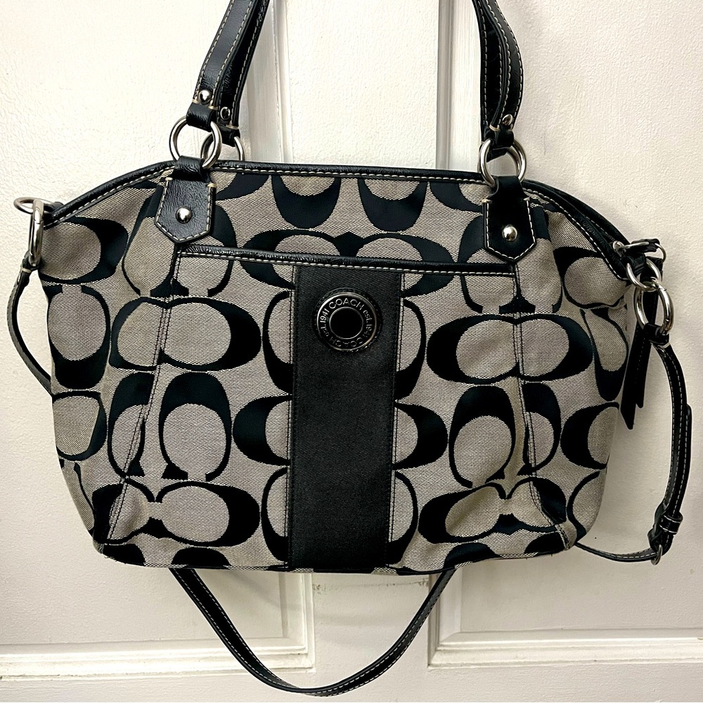 Coach Signature Canvas Handbag